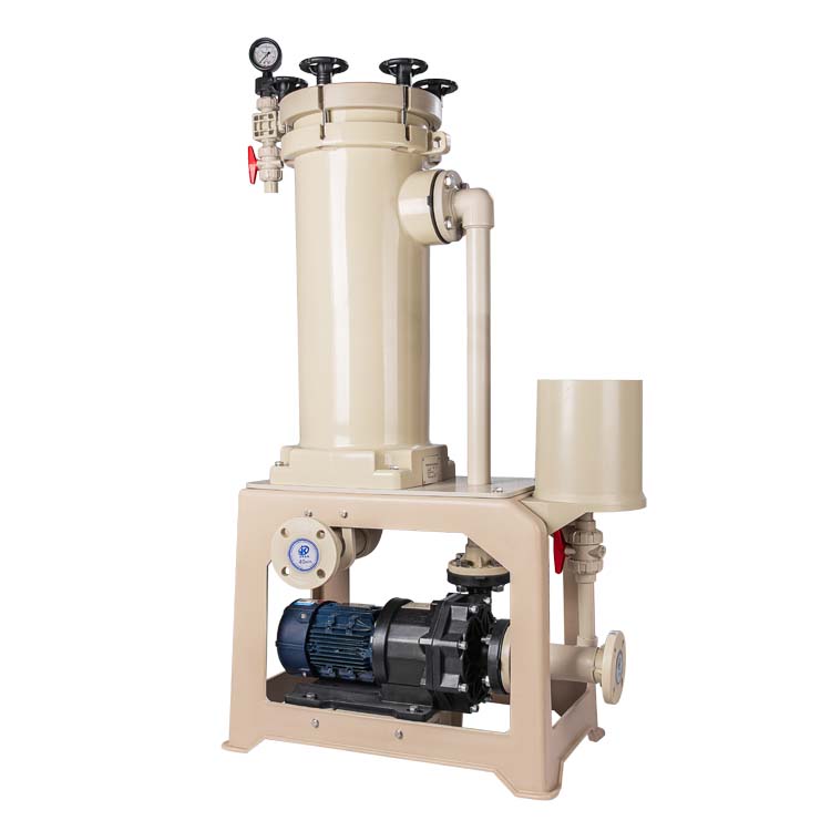 造成電鍍鎳過濾機壓力過高的原因是什么